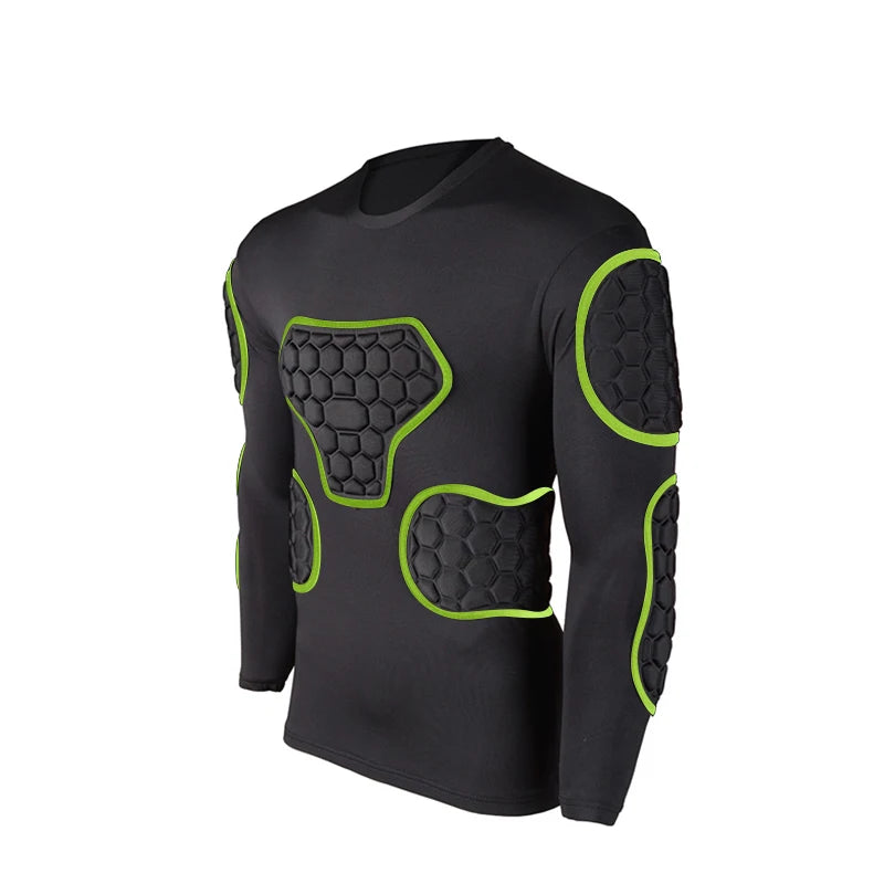 Professional Goalkeeper Uniform | Soccer Training Gear with EVA Thick Sponge Helmet – Protective Equipment