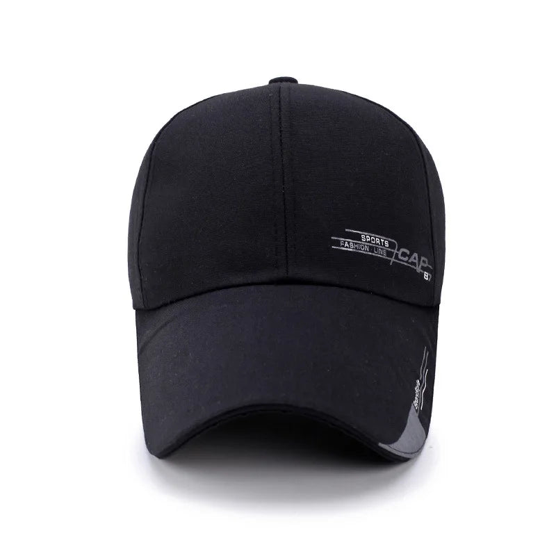 Unisex Solid Color Baseball Cap – Sports, Casual & Outdoor Hip-Hop Sun Hat for Men & Women