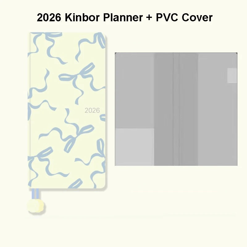 Kinbor 2026 Pocket Weekly Planner – Pocket Size Schedule Notebook Week Plan Notepad for Daily Writing