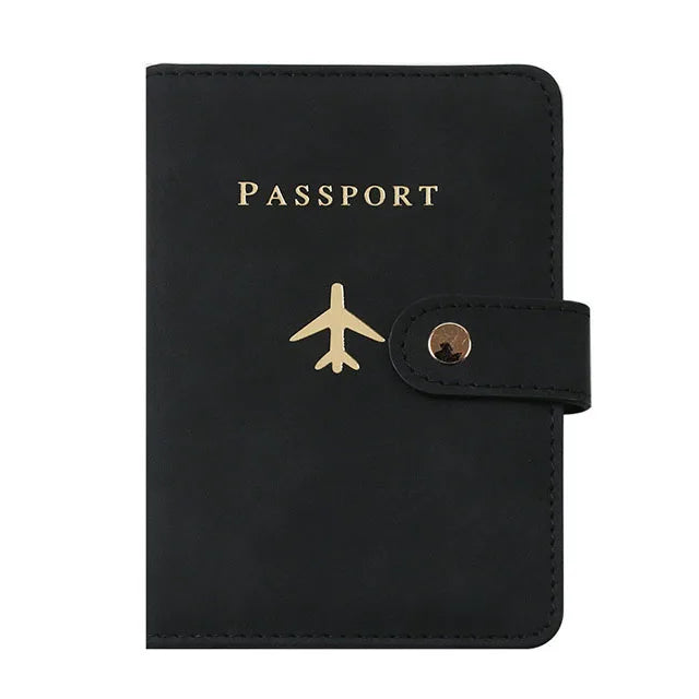 Travel Passport Holder & Card Wallet – Essential Organizer for Men & Women