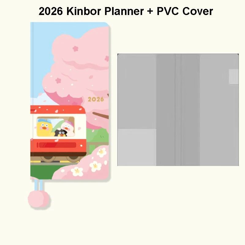 Kinbor 2026 Pocket Weekly Planner – Pocket Size Schedule Notebook Week Plan Notepad for Daily Writing