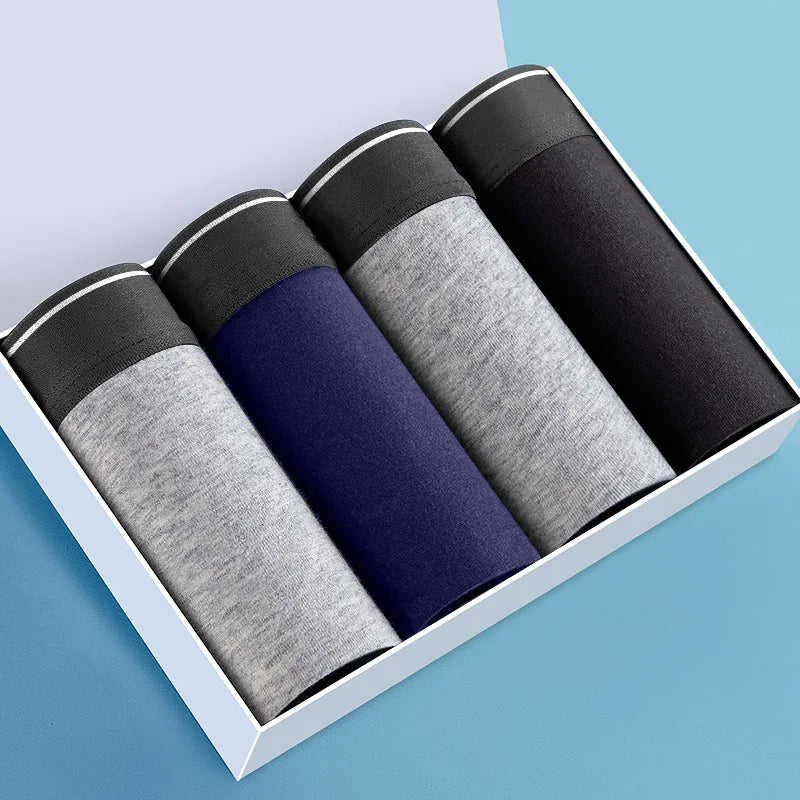 2/3/4/7PCS Men's Boxer Underwear | Pure Cotton Breathable Comfortable Boxershorts | Underpants for Men L-5XL