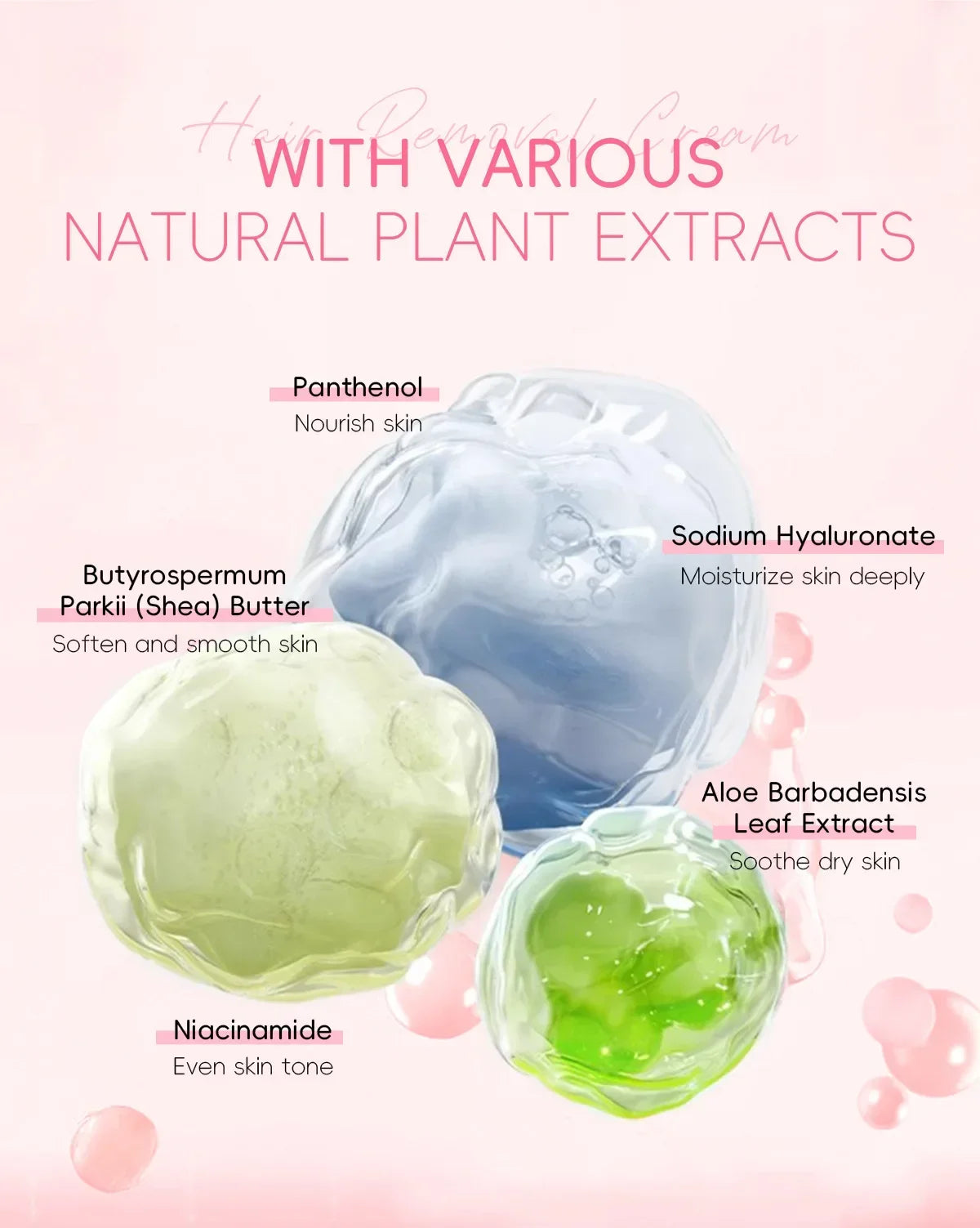 كريم إزالة الشعر ساكورا من لايكو ٥٠ جرام - إزالة سريعة وغير مؤلمة للشعر ومنع نموه للذراعين والإبطين والساقين والمناطق الحساسة - للرجال والنساء