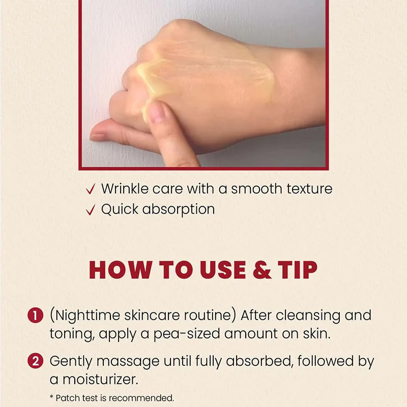 Koreanisches SEOUL 1988 Retinol-Gesichtsserum – Anti-Falten, feuchtigkeitsspendende und aufhellende Hautpflege