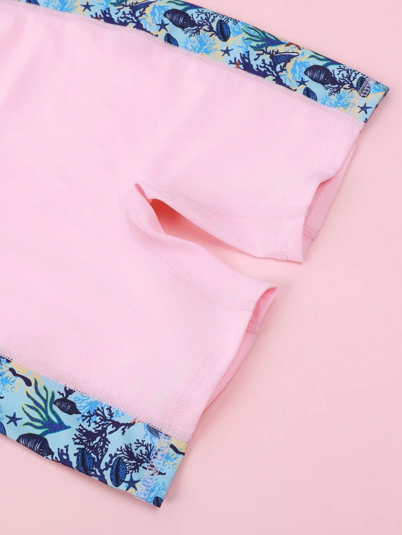 Girls UV Protective Long Sleeve Swimsuit 2-12 Years Children Swimwear Sport