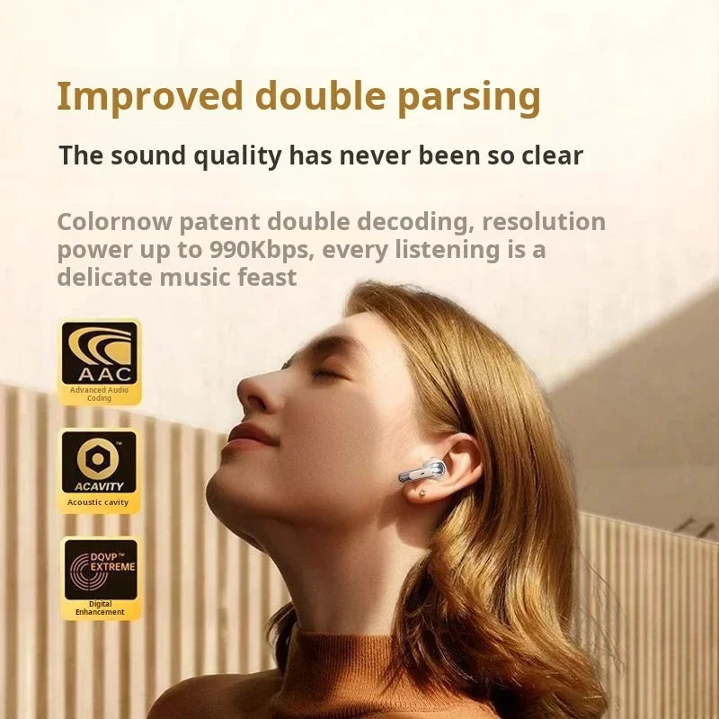 سماعات أذن بلوتوث TWS الأصلية من SONY - سماعات رأس لاسلكية عالية الدقة مزودة بميكروفون وشاشة LED للرياضة والألعاب