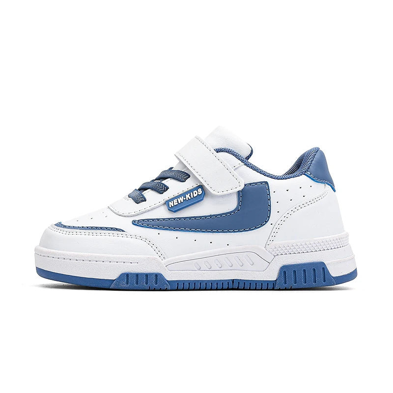 Luxury Kids Sneakers | Boys PU Leather Skate & Casual Shoes, Autumn Sports Shoes (Ages 4-8)