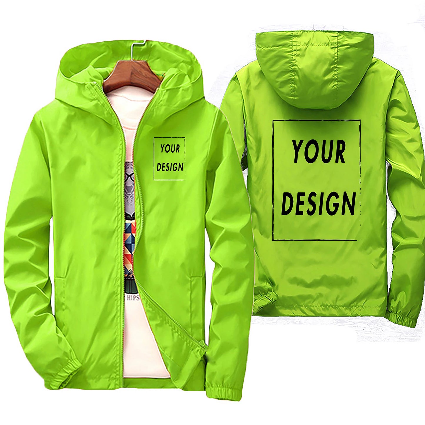 Men’s Autumn Waterproof Windbreaker – Warm Big Size 6XL Custom Logo Outdoor Jacket