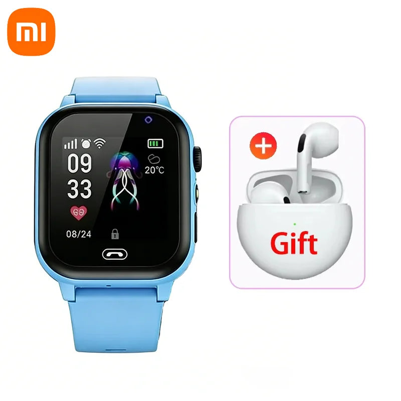 Xiaomi Kids Smart Watch 5G GPS, Video Call, SOS, Camera – Waterproof 2025