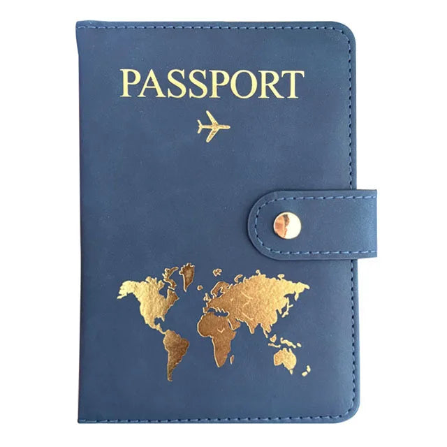 Travel Passport Holder & Card Wallet – Essential Organizer for Men & Women