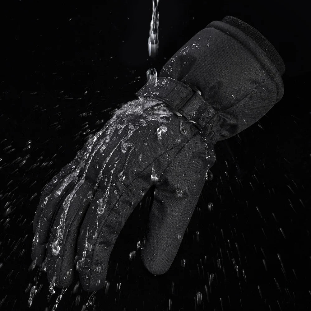 Copozz Adult Winter Ski Gloves – Waterproof 3M Thinsulate Thermal Gloves for Snowboarding, Motorcycle & Cycling, Men & Women