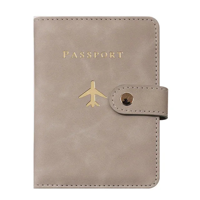 Travel Passport Holder & Card Wallet – Essential Organizer for Men & Women