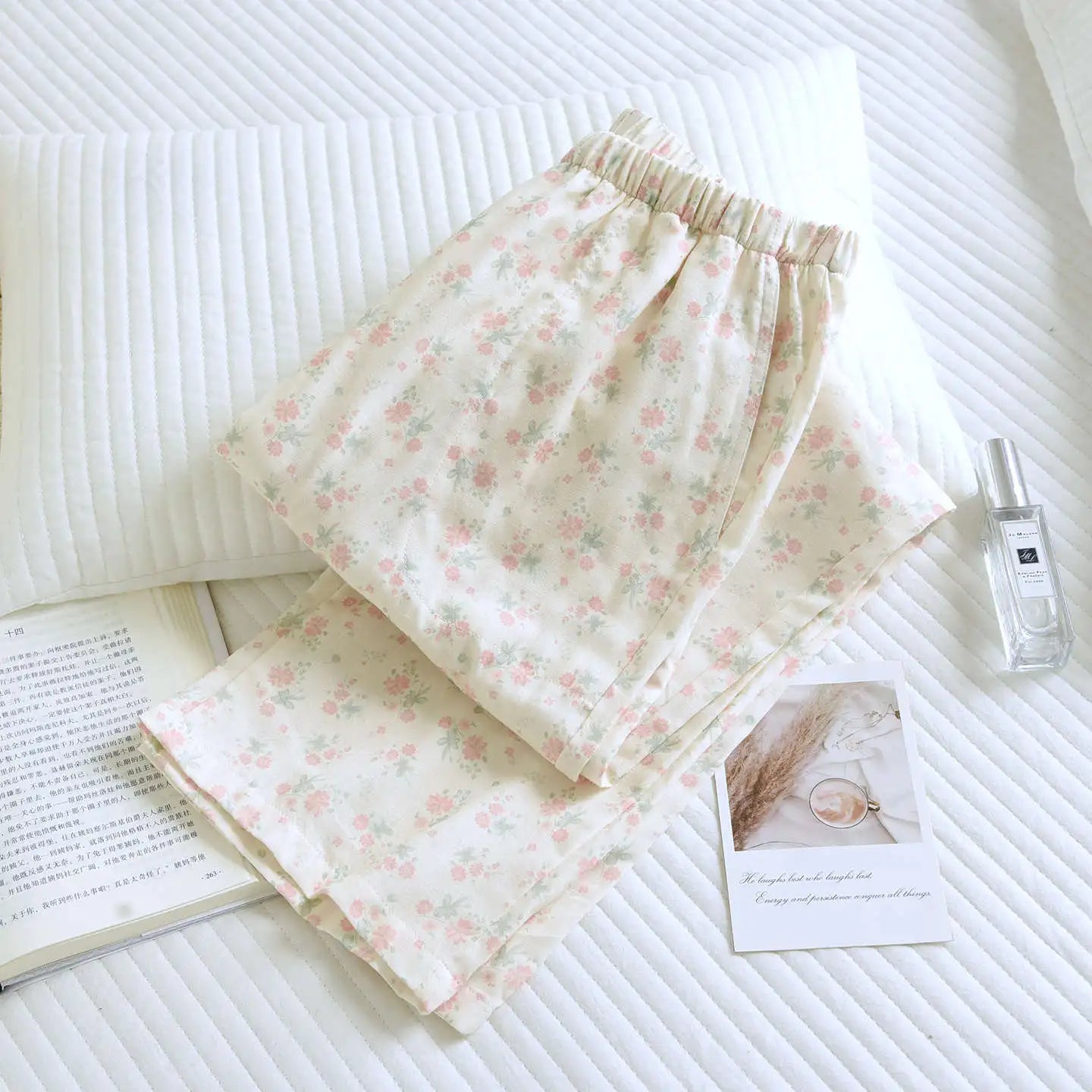 2025 Women's Cotton Sleep Pants | Spring & Autumn Multi-Color Printed Loose Home Bottoms | Large Size Pajamas