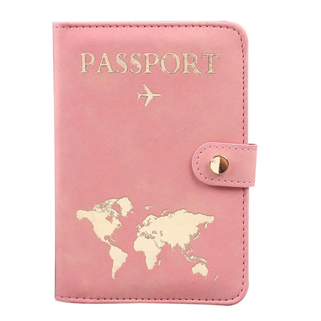 Travel Passport Holder & Card Wallet – Essential Organizer for Men & Women