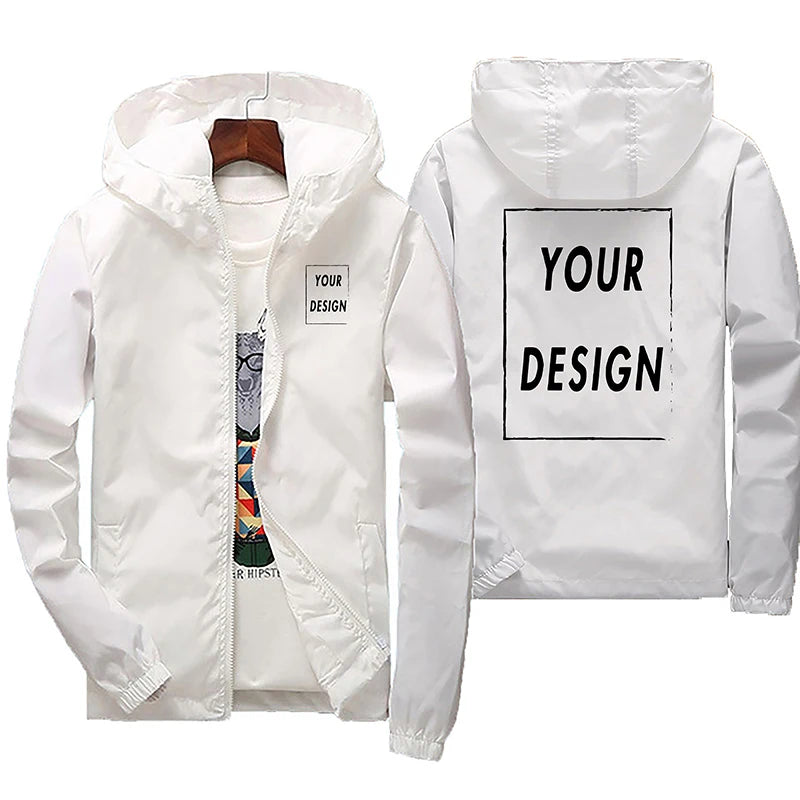 Men’s Autumn Waterproof Windbreaker – Warm Big Size 6XL Custom Logo Outdoor Jacket