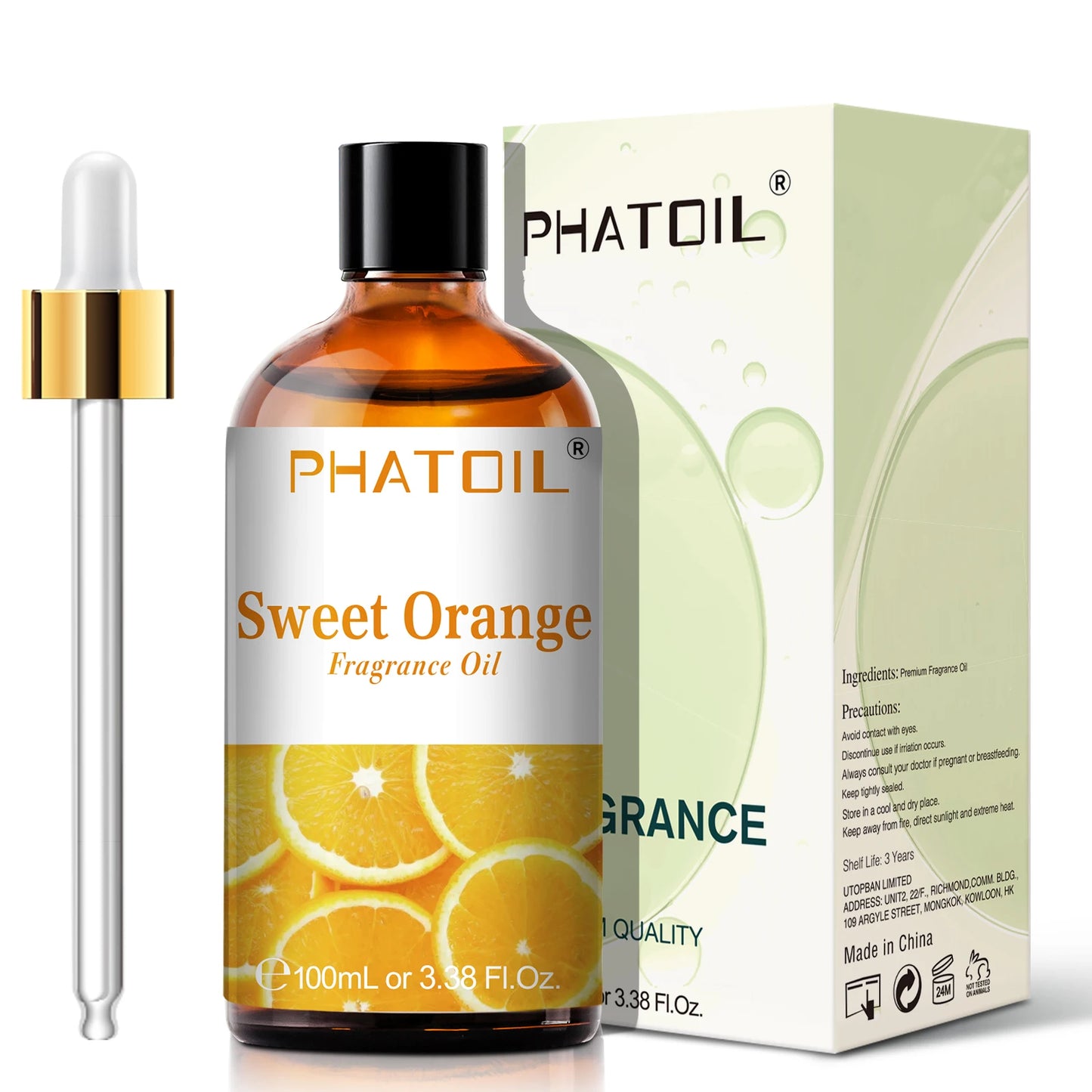 PHATOIL 100ml Sweet Fruity Fragrance Oil – Coconut, Vanilla, Strawberry & More for Diffusers & Candles