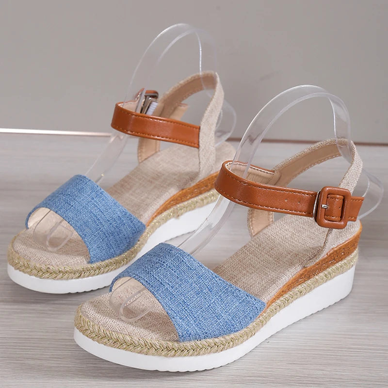 Summer Women’s Sandals – Elegant Wedge Shoes for Parties, Casual & Outdoor Wear
