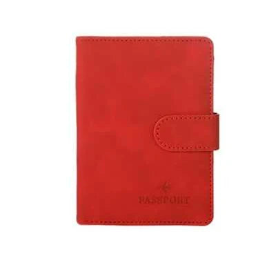 Leather Passport Holder – Waterproof Travel Wallet for Men & Women