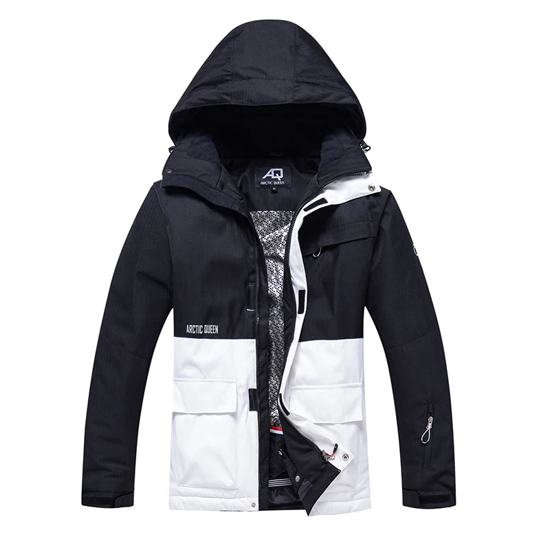 Men & Women Snow Suit Set – Warm -30°C Ski Jacket and Pants, Fashion Winter Snowboarding Clothing, Unisex