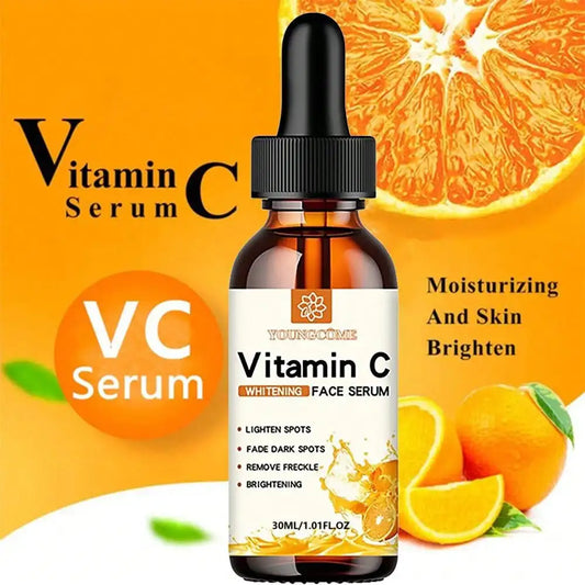 Vitamin C Facial Essence – Dark Spot Remover with Hyaluronic Acid, Anti-Aging & Moisturizing Face Serum (30ml-50ml)