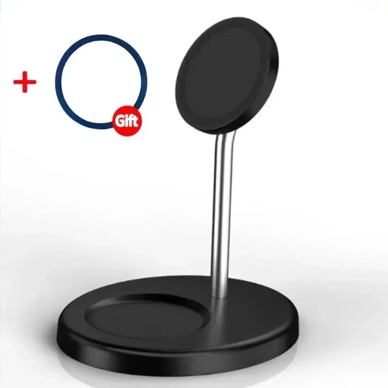 2-in-1 Magnetic Wireless Charging Station – Fast Charger Dock for iPhone 13/14/15/16 Pro Max & AirPods
