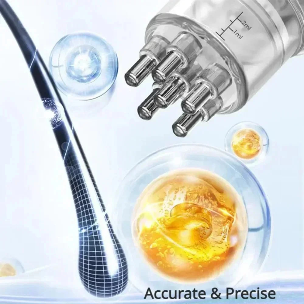 Portable Scalp Applicator Liquid Comb – Mini Liquid Massager Tool for Essential Oils & Hair Loss