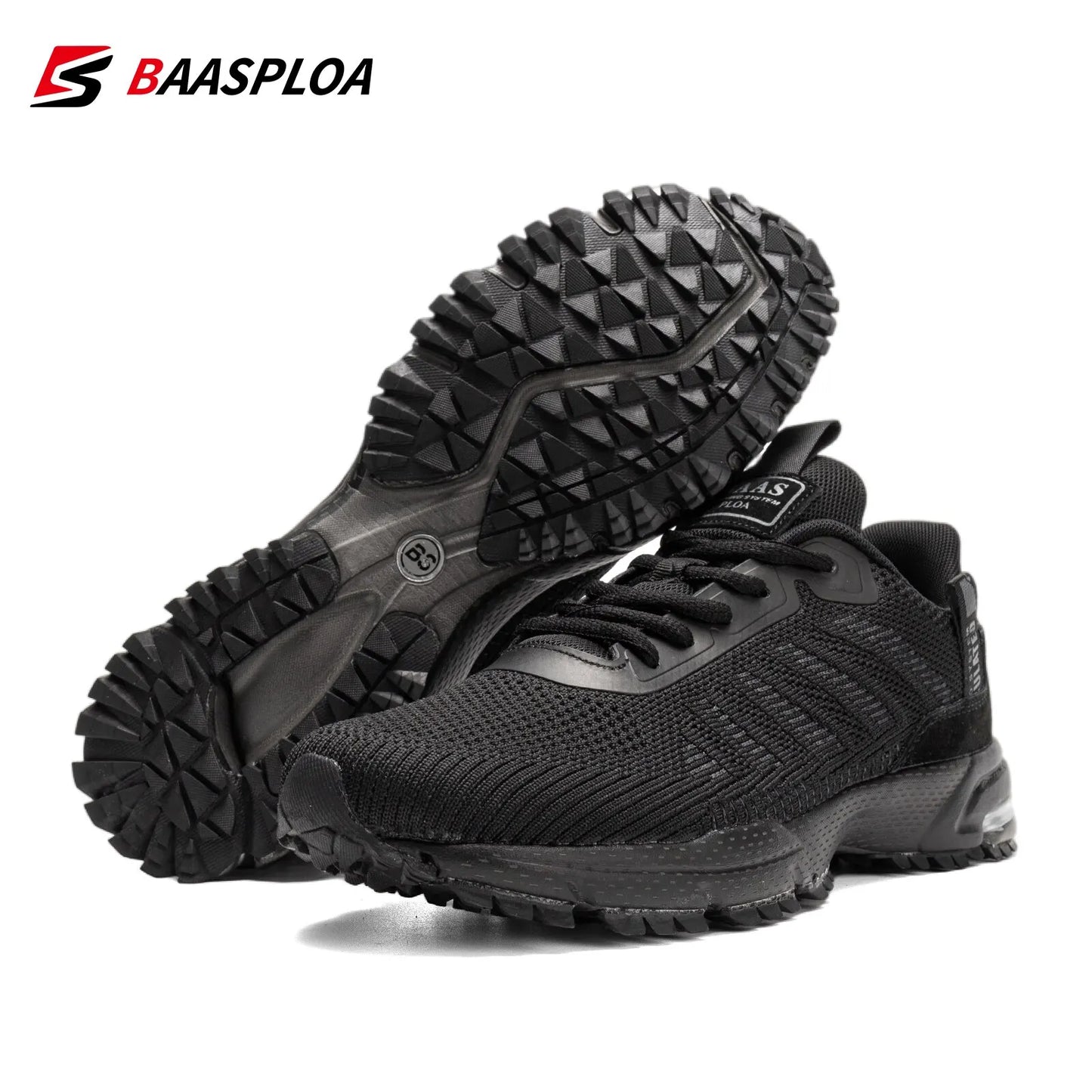 Baasploa Men’s Running Shoes – Lightweight Breathable Non-Slip Sneakers