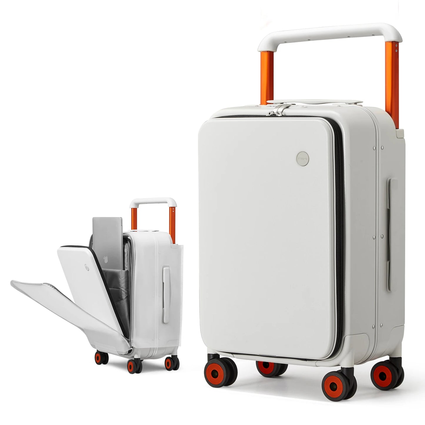 Mixi New Design Wide Handle Suitcase | Men & Women Carry-On Travel Trolley 20 Inch Cabin PC Aluminum Frame M9275