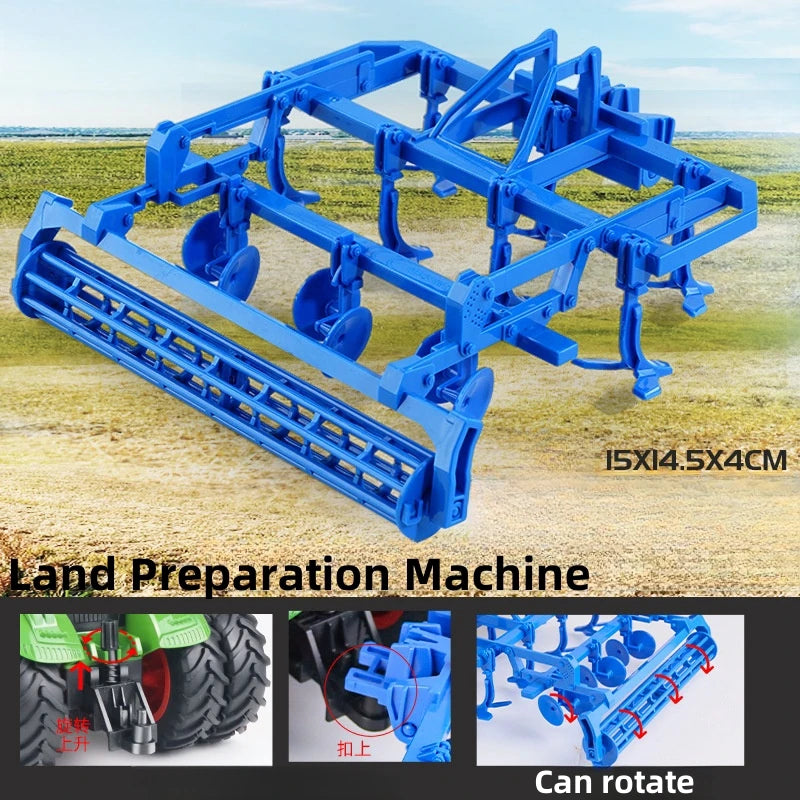 Large Scale Tractor Toy Set – DIY Farm Truck & Trailer Playset for Kids