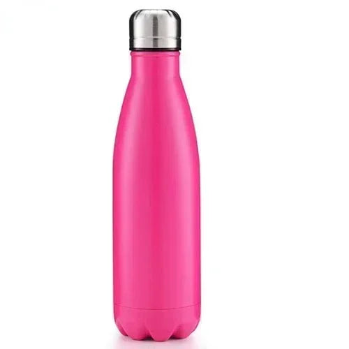 LMHBJY Stainless Steel Insulated Water Bottle – 350ml/500ml/750ml/1L Vacuum Flask for Hot & Cold Drinks