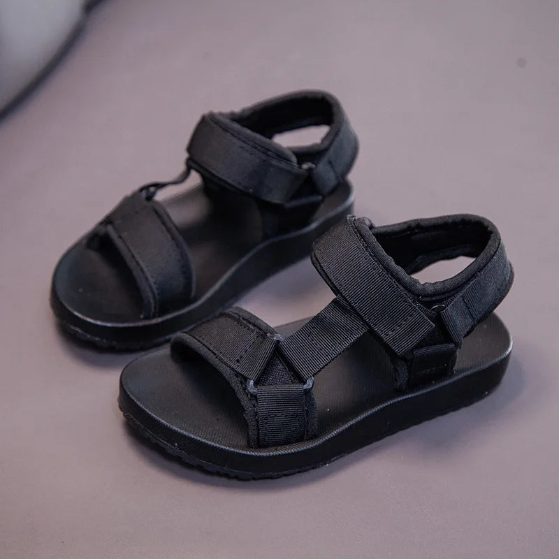 Boys Sandals Casual Children Kids Shoes Rubber School  Breathable Open ToeBoy Beach Sandal