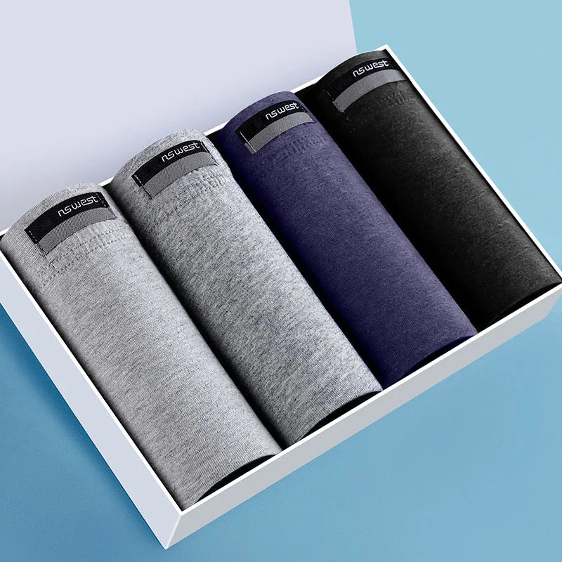 2/3/4/7PCS Men's Boxer Underwear | Pure Cotton Breathable Comfortable Boxershorts | Underpants for Men L-5XL