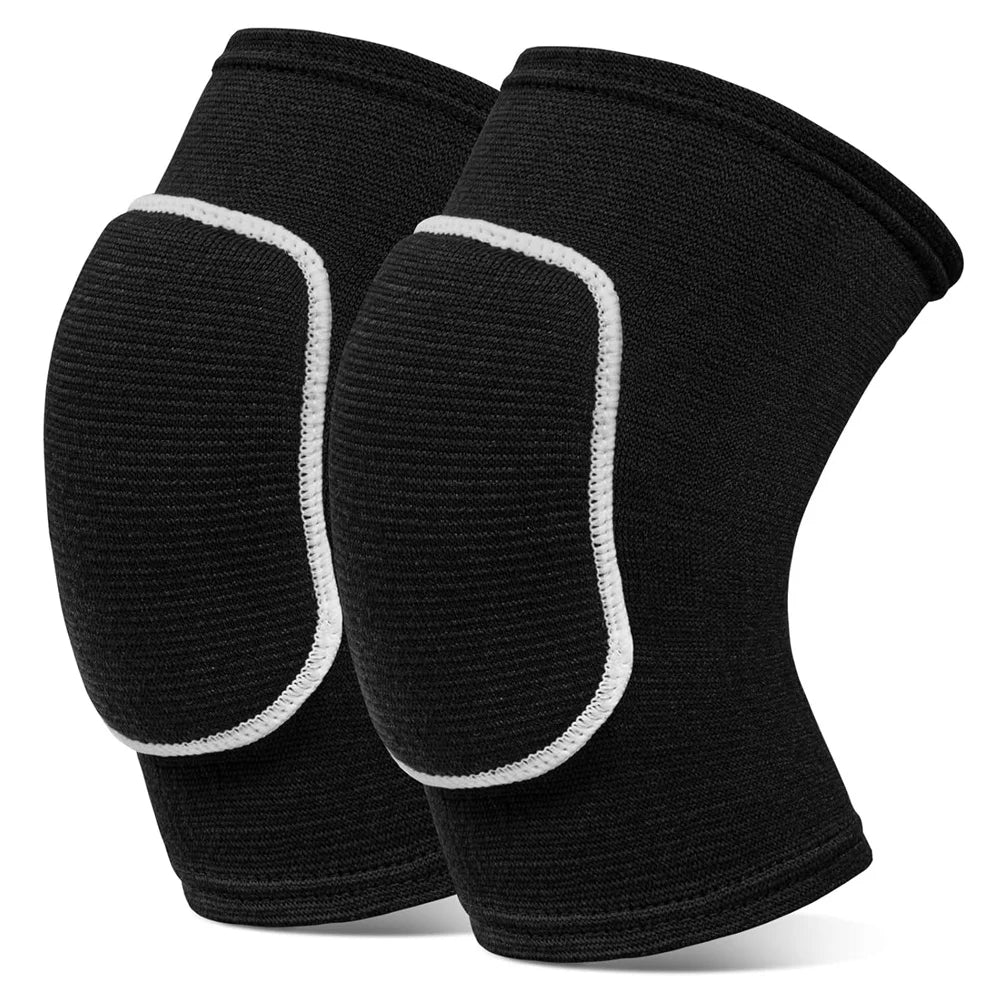 Volleyball Knee Pads | Soft Breathable Protective Knees for Men, Women & Kids – Ideal for Dance, Yoga & Sports