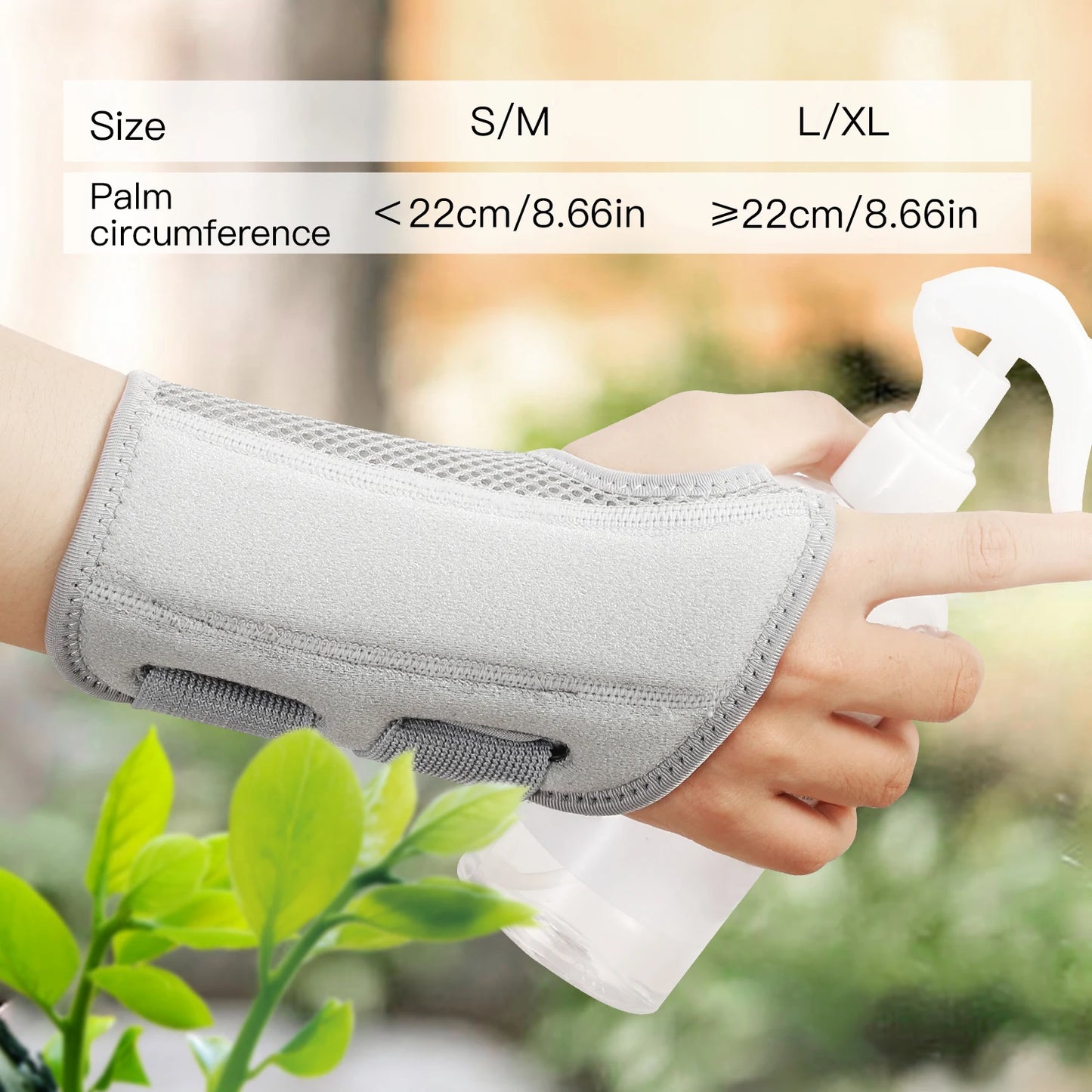 Adjustable Wrist Guard | 1/2 Finger Dual-Strap Support for Joint Pain & Thumb Protection – Thin Tendon Sheath Design