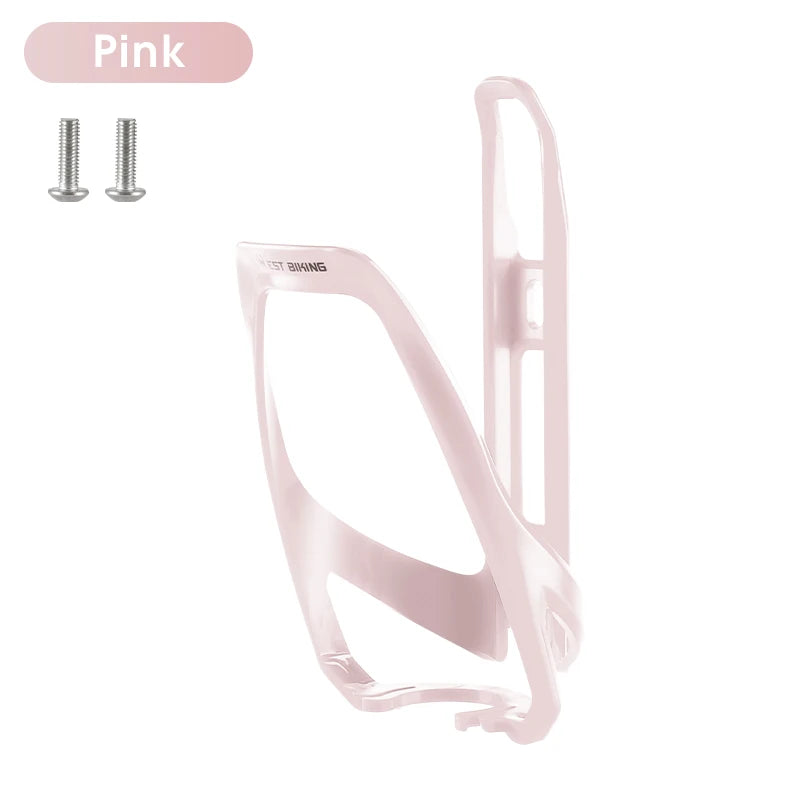 حامل زجاجات مياه متعدد الألوان من ويست بايكينج - خفيف الوزن، عالي المتانة، مناسب لركوب الدراجات الجبلية والطرق