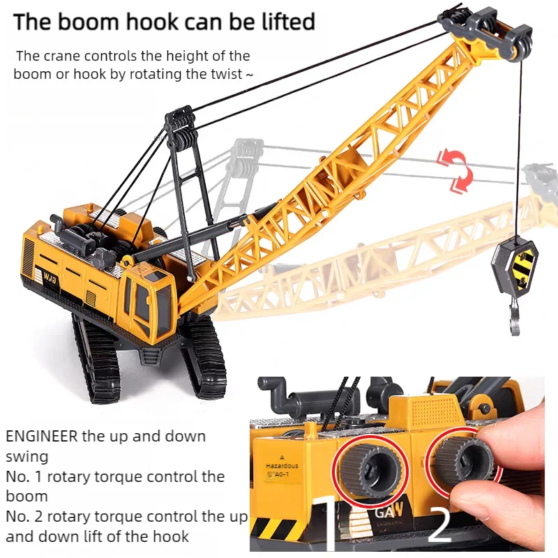 Engineering Diecast Trucks – Alloy Tractor, Excavator & Crane Toys for Boys