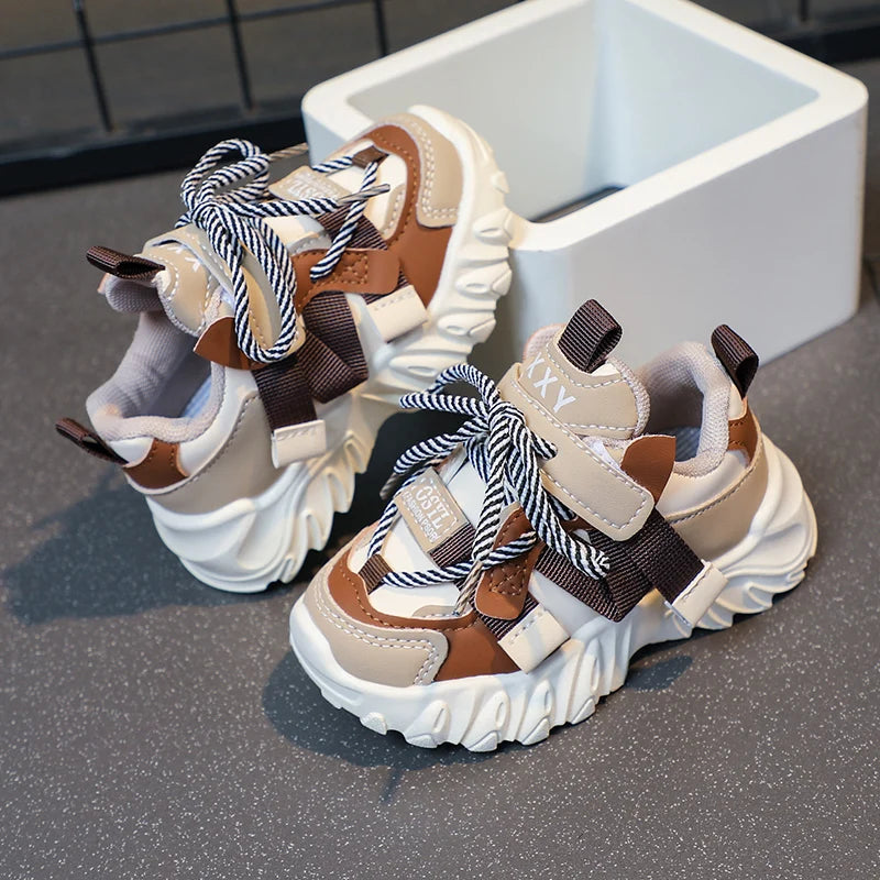 Kids Chunky Sport Shoes | Breathable Mesh Sneakers for Boys & Girls