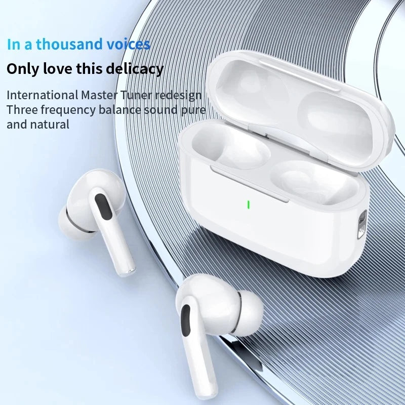 2025 Air Pro True Wireless Bluetooth Earphones – HiFi Sound, Noise Reduction, Low Latency Earbuds for iPhone & Android