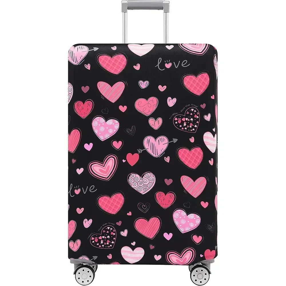 Luggage Cover Suitcase Protector | Washable Travel Accessories for 18-32 Inch Suitcases | Prevent Scratches & Dirt