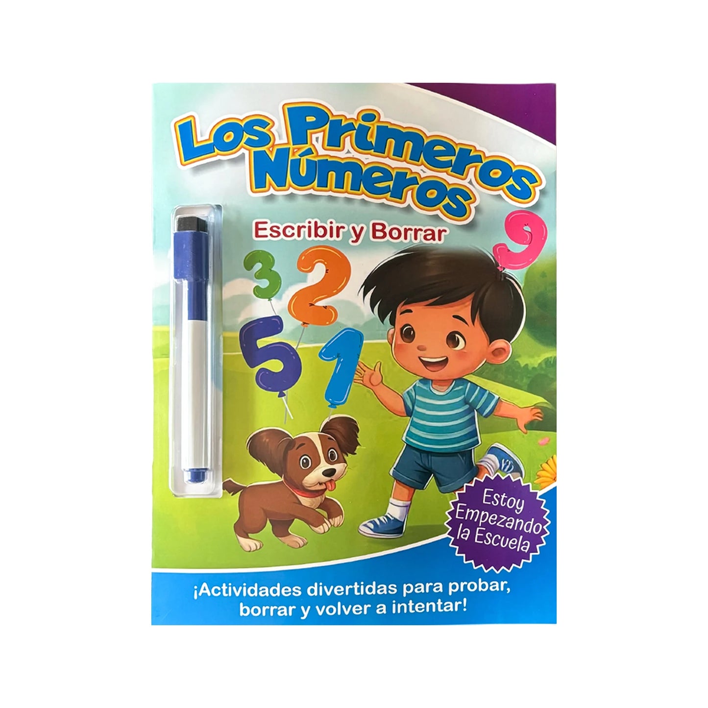 Spanish Magic Practice Copybook – Reusable Montessori Notebook for Kids Learning Spanish & Writing, Baby Gift