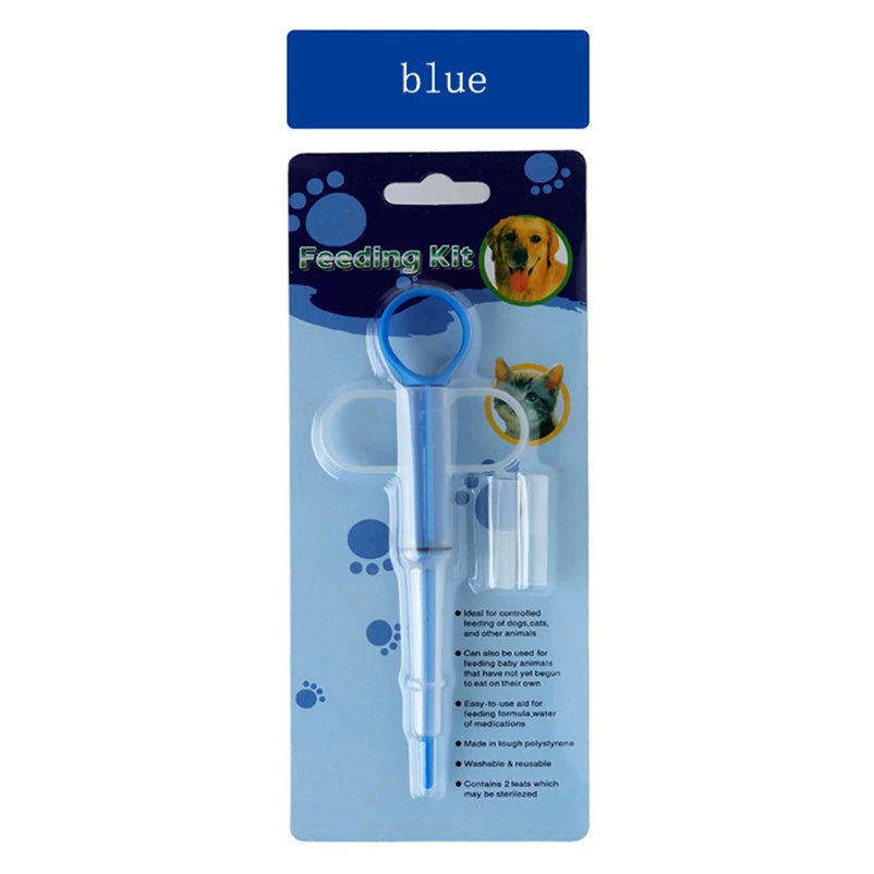 حقن بلاستيكية للاستخدام مرة واحدة بدون إبرة - حقنة بكميات كبيرة للغراء وتغذية الحيوانات الأليفة