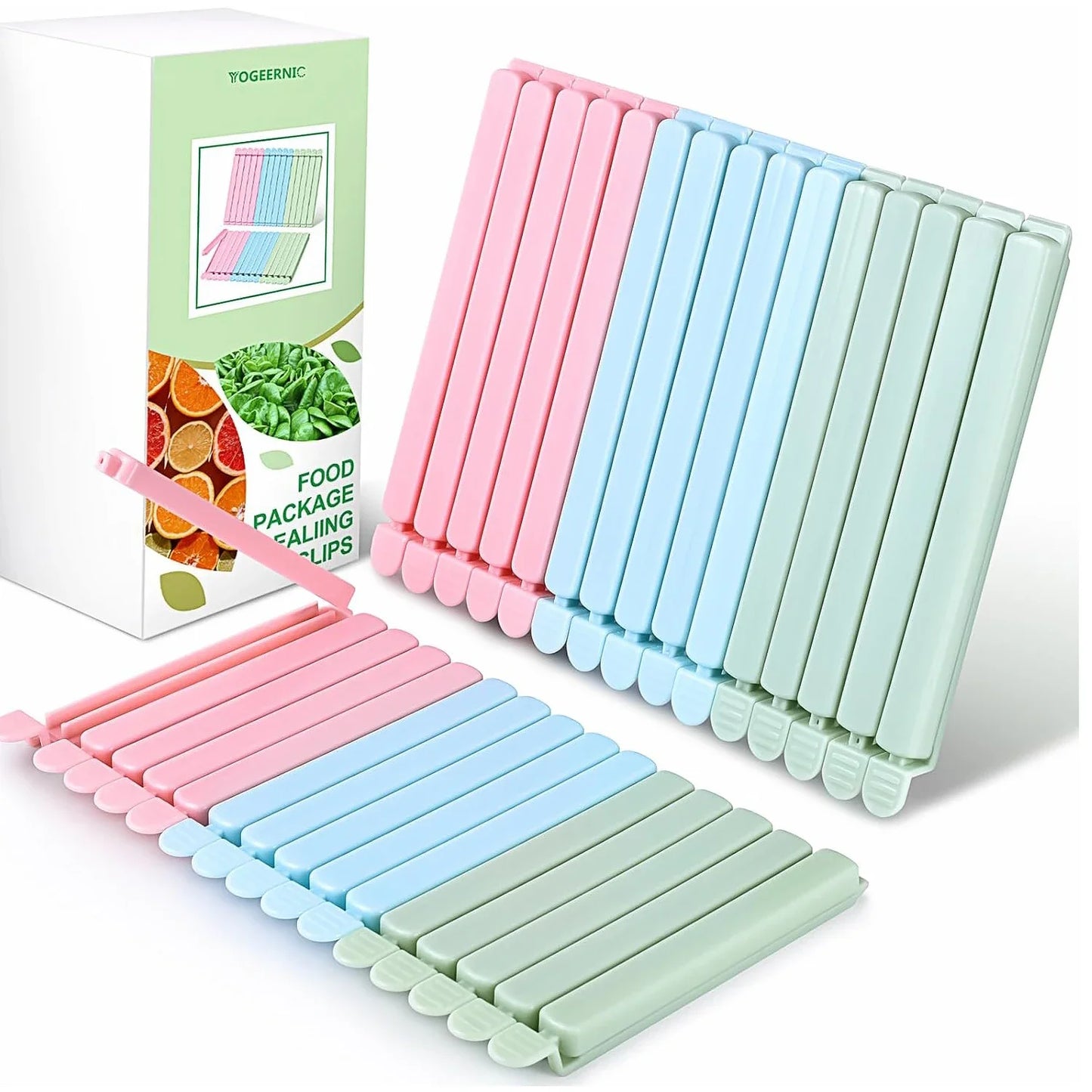 5/10/20Pcs Kitchen Storage Bag Clips – Portable Food Snack Sealer Clamps, Plastic Sealing Tool for Home Kitchen