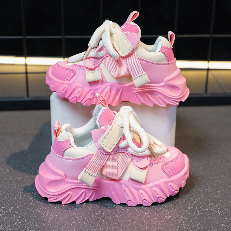 Kids Chunky Sport Shoes | Breathable Mesh Sneakers for Boys & Girls