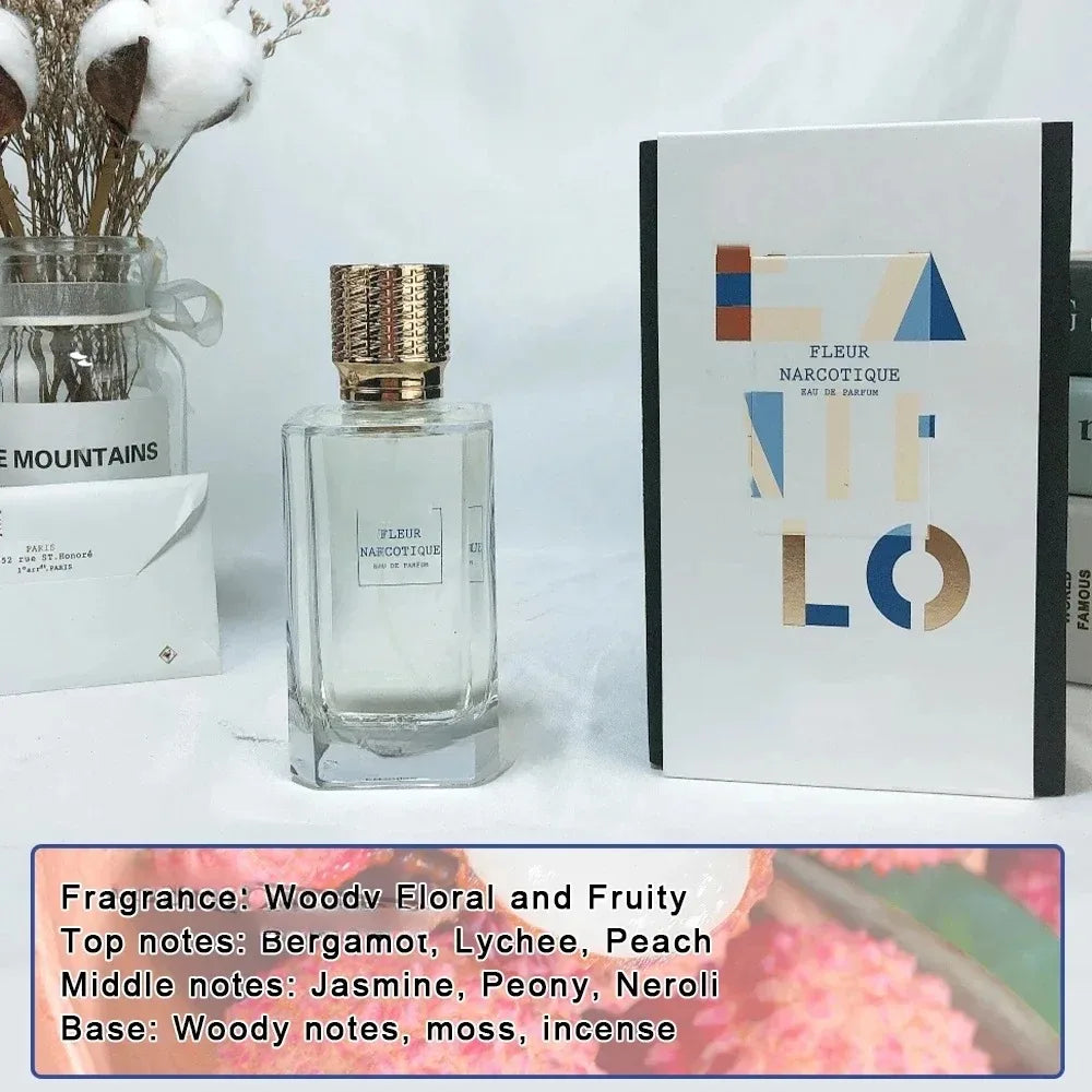 The Enchantment of Blue Eau De Parfume 100ML | Luxury Unisex Woody Floral Pheromone Fragrance with Long-Lasting Fresh Scent
