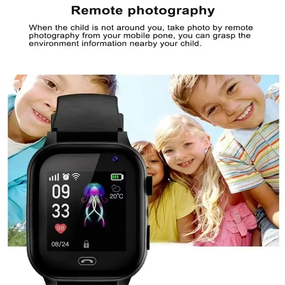 Xiaomi Kids Smart Watch 5G GPS, Video Call, SOS, Camera – Waterproof 2025