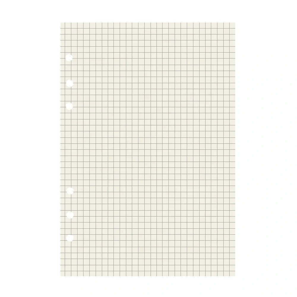 45 Pieces A5 A6 A7 6ring Loose Leaf Notebook Refill Binder Inner Page Budget Weekly Monthly To Do Line Dot Grid Paper Stationery