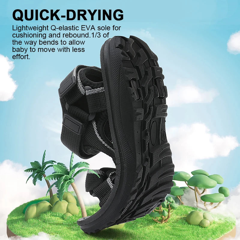 Fashion Kids Sandals – Soft Sole Non-Slip Summer Shoes for Boys & Girls