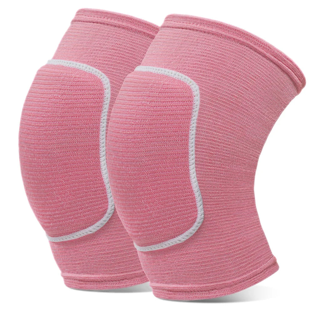Volleyball Knee Pads | Soft Breathable Protective Knees for Men, Women & Kids – Ideal for Dance, Yoga & Sports