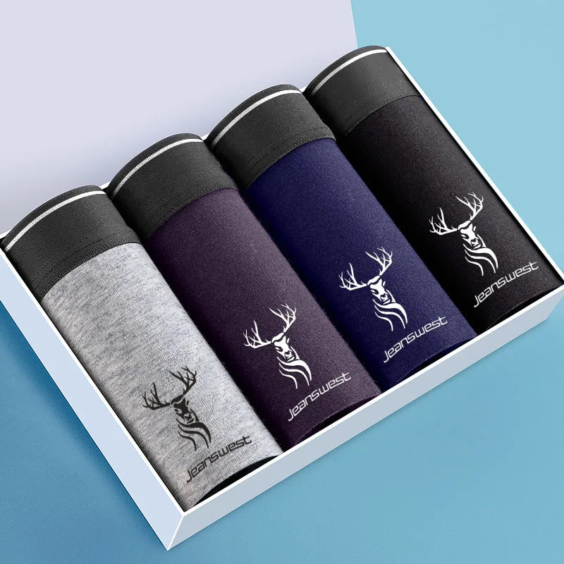 2/3/4/7PCS Men's Boxer Underwear | Pure Cotton Breathable Comfortable Boxershorts | Underpants for Men L-5XL