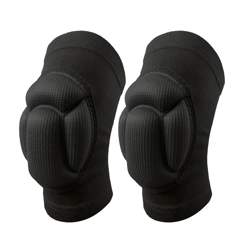 Thickened Sports Knee Pads | 1 Pair Non-Slip Gym & Basketball Knee Brace Protector for Men & Women